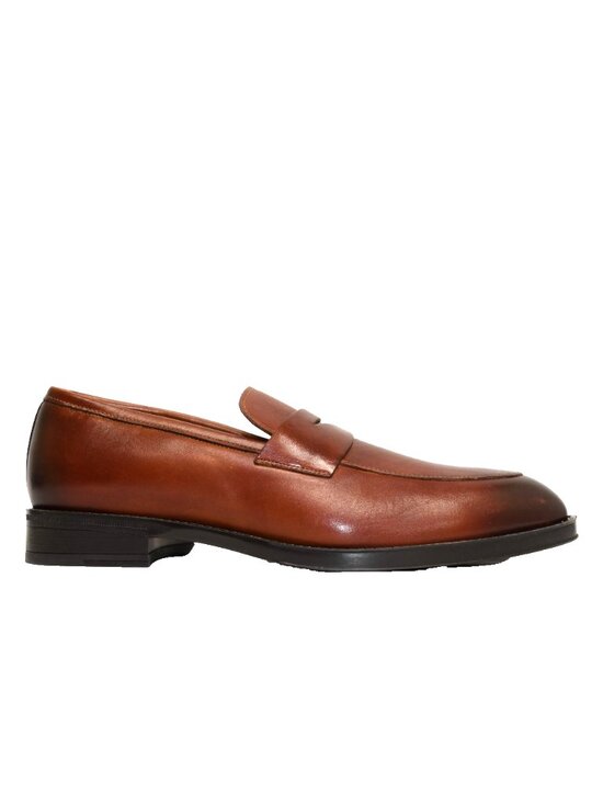 New! Magnanni Penny Loafer Shoes Cognac Size 9.5 US DD533 26219 main image 4
